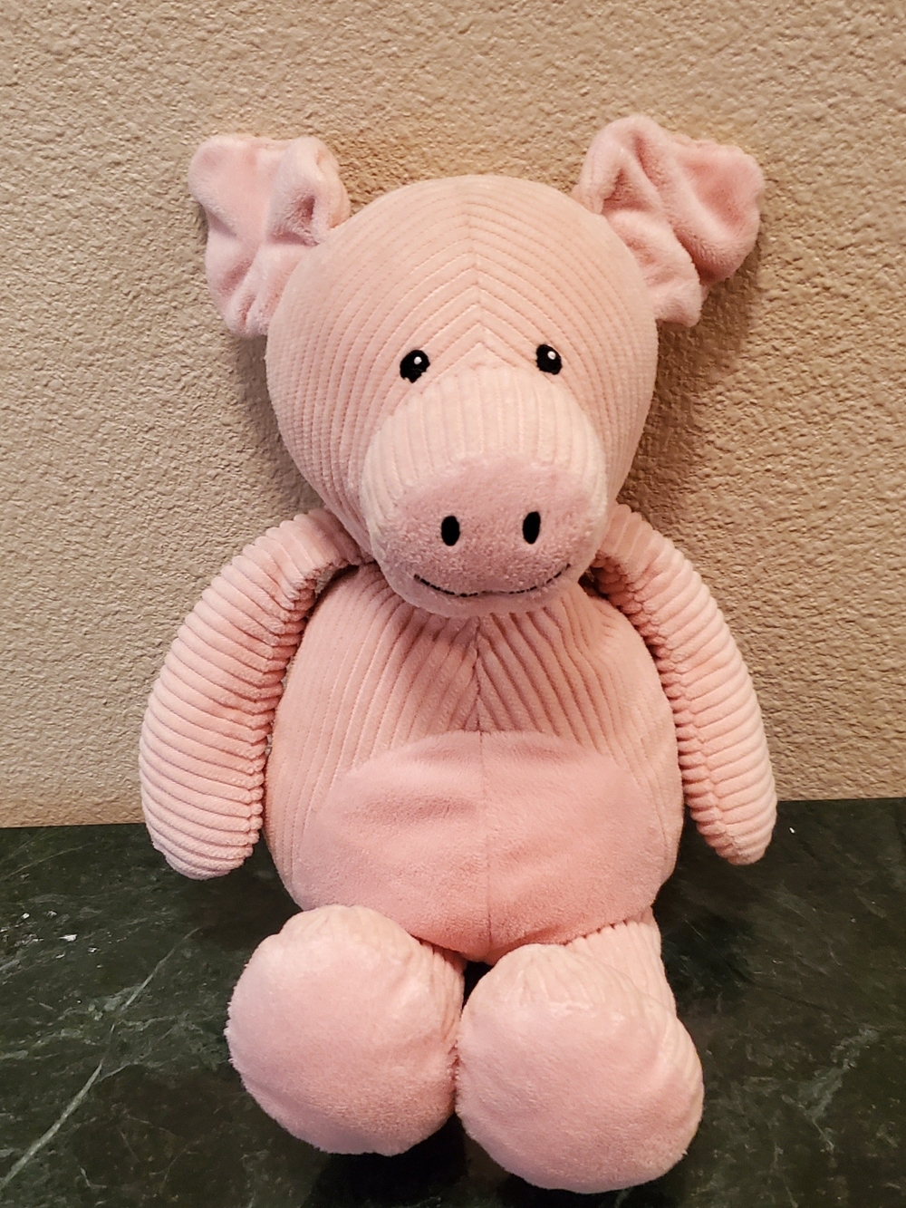 Melissa & Doug Pink Corduroy Plush Pig. By Princess Soft Toys